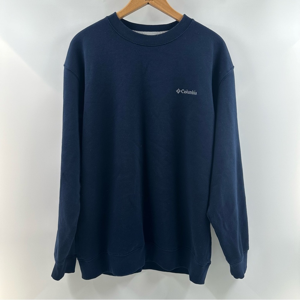 Columbia Navy Blue Crewneck – Size Large